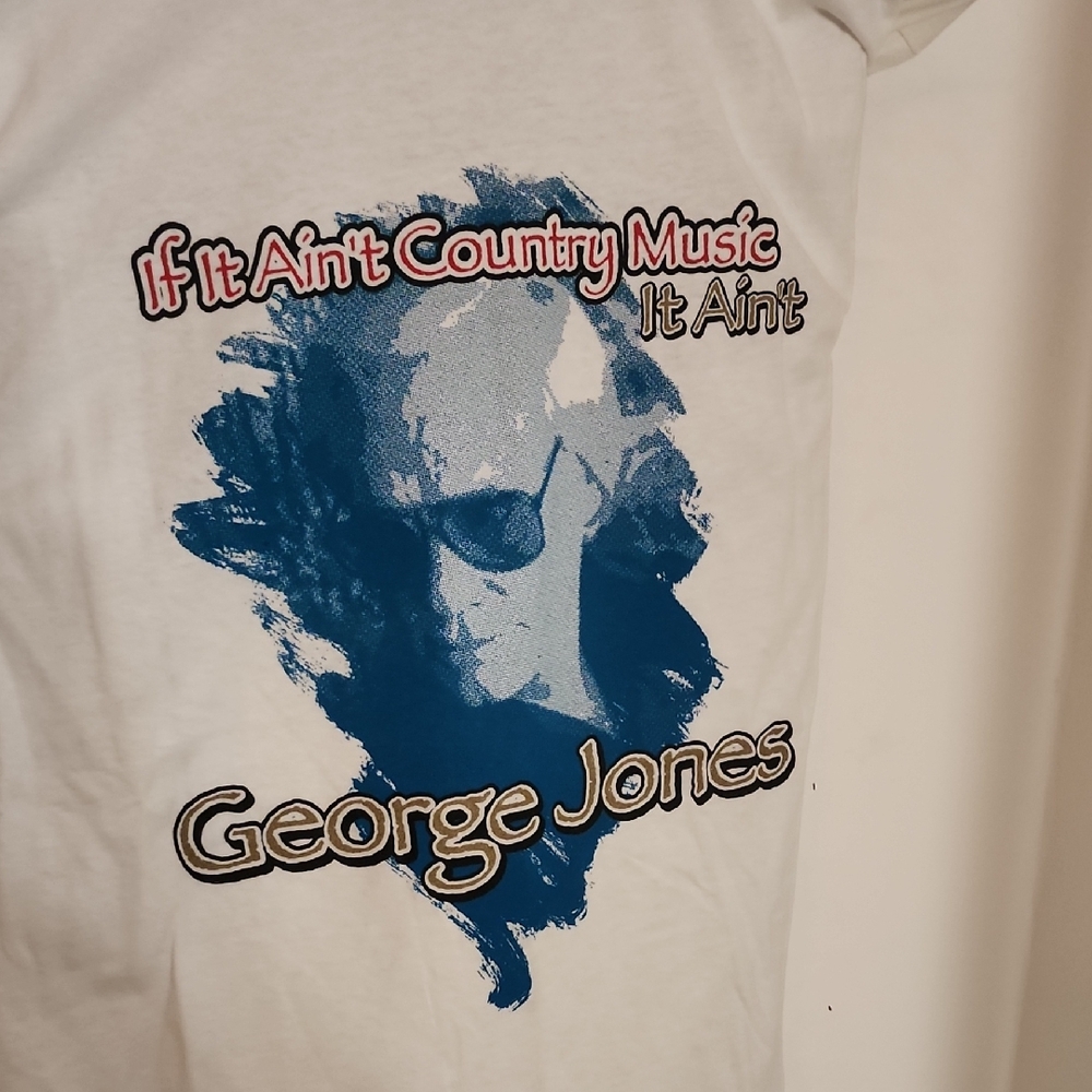 Vintage Tour Tee George Jones 2000 Size XL